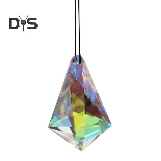 

Искусственный хрустальный ловец солнца, радуга, создатель, стеклянный подвесной светильник, люстра, призмы для домашнего садового декора B