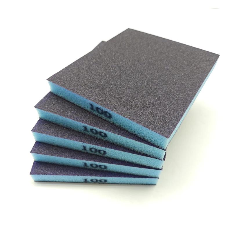 5/6pcs Sanding Sponge Set Coarse/Medium/Fine Grit Washable Reusable Sandpaper Blocks for Polishing Metal Wood Glass
