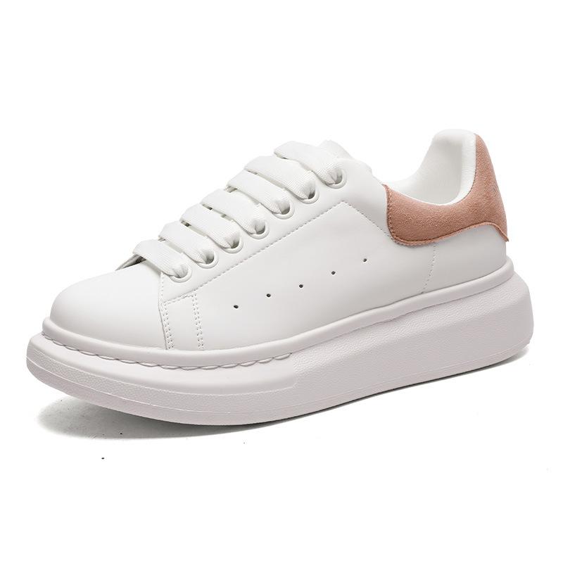 Thick-soled heightening little white shoes women's autumn new leather breathable comfortable versatile classic casual board shoes