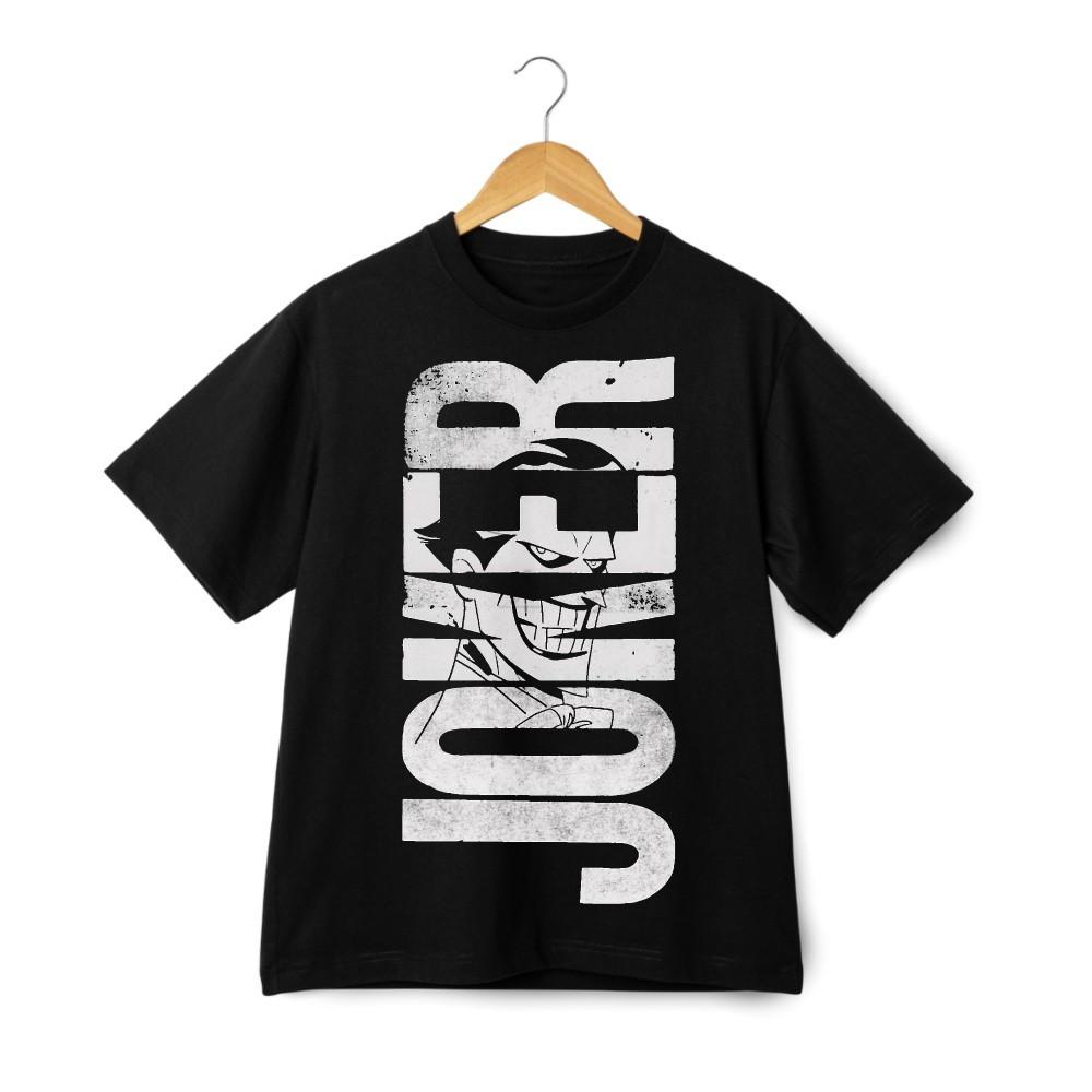 Joker Graphic T-Shirt – Halloween Horror Villain Comic Streetwear Unisex Tee 2XL