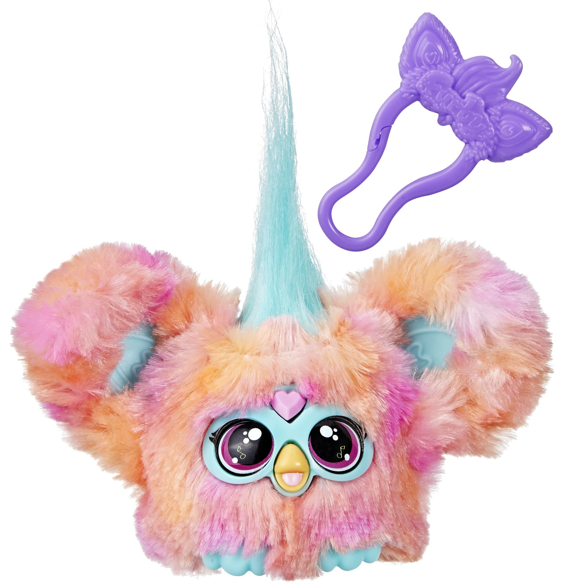 

Hasbro Furby Furblets Remix Mini Более 45 видов языка Furby Электрическая мягкая игрушка Для детей 6 лет и Коралловый G1401 Подлинный продукт (ХАСБРО) Друг, звуки,