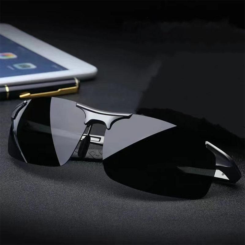 Latest Men's Sunglasses Male Photochromism Metal Frames Sun Eyeglasses Day Night Drive Fishing Male Eyewear UV400 Oculos De Sol