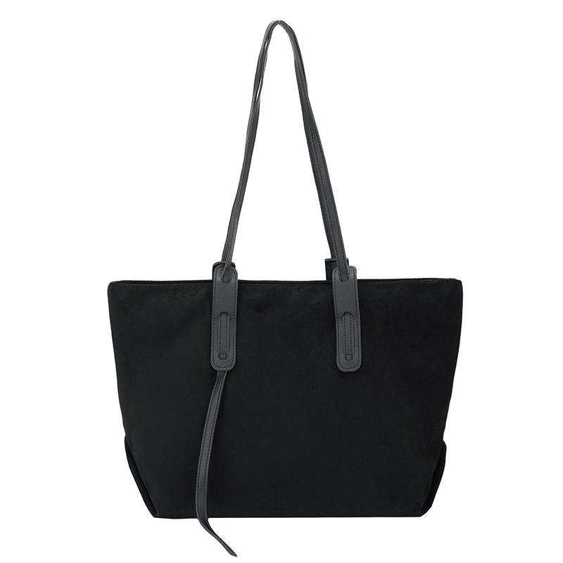 High-value large-capacity bag women's autumn and winter new retro versatile tote bag commuter shoulder bag