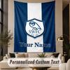 Custom Text Tapestry Sheffield Wednesday FC Print Wall Tapestry Indoor Living Room Wall Decor