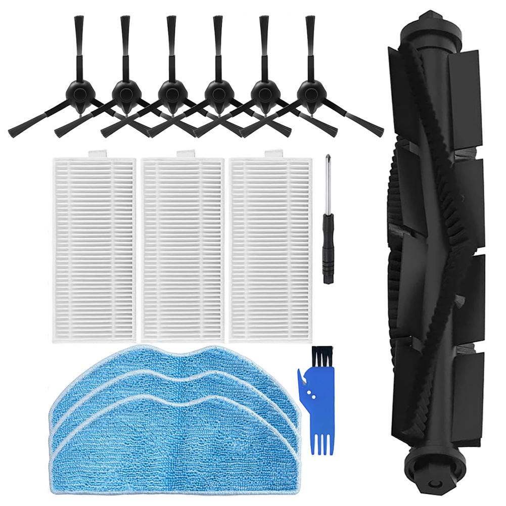 1-Set Robot Vacuum Accessory Kit Compatible With Botslabs S8 Plus/S8/S8 Plus 360 Vacuums For EZVIZ RE4/RE5 Plus Vacuums
