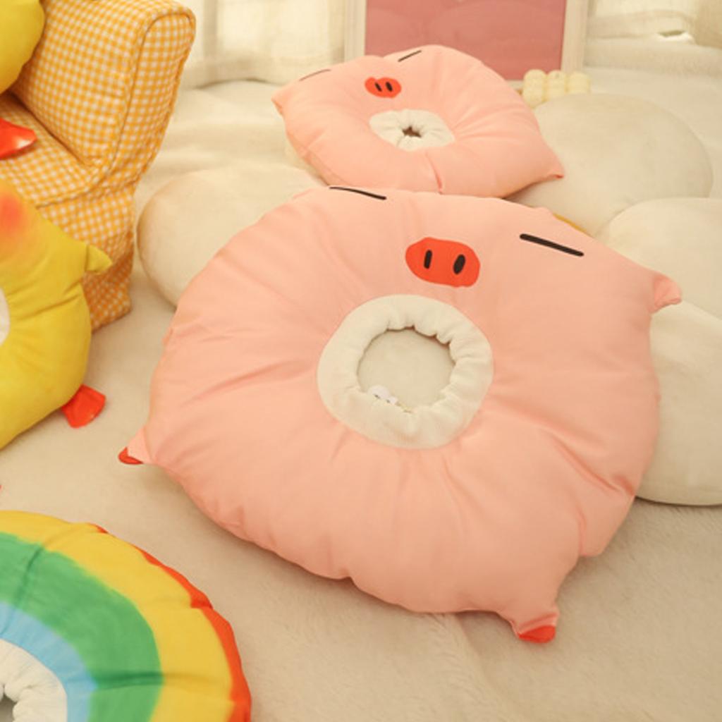 Cat Surgery Recovery Collar Cute Animal Shape Prevent Lick Bite Protective Adjustable Cat Cone Collar for Kitten Puppy