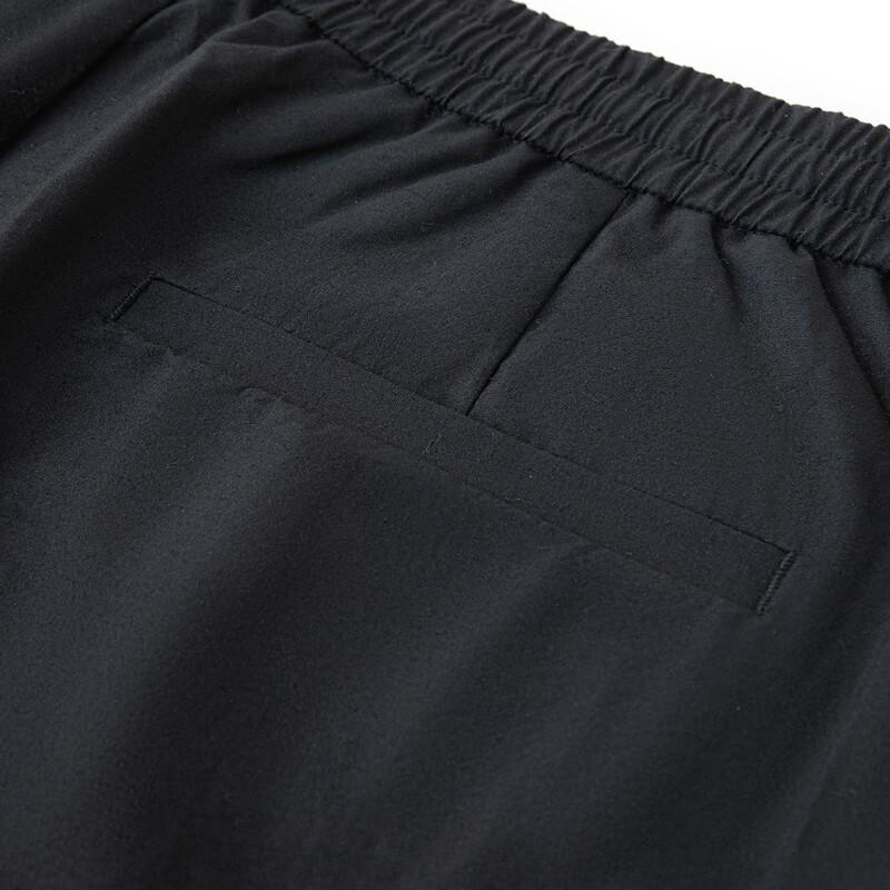 Luozi Herren Tussahseidenmischung Gerade Bein Freizeithose