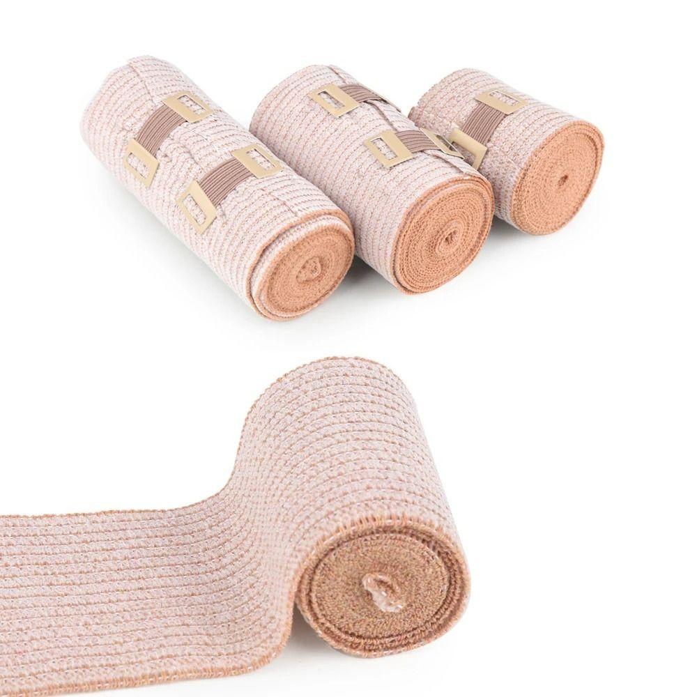 High Elasticity Elastic Bandage Wrap Strong Compression Elastic Compression Bandage Wrap  Unisex