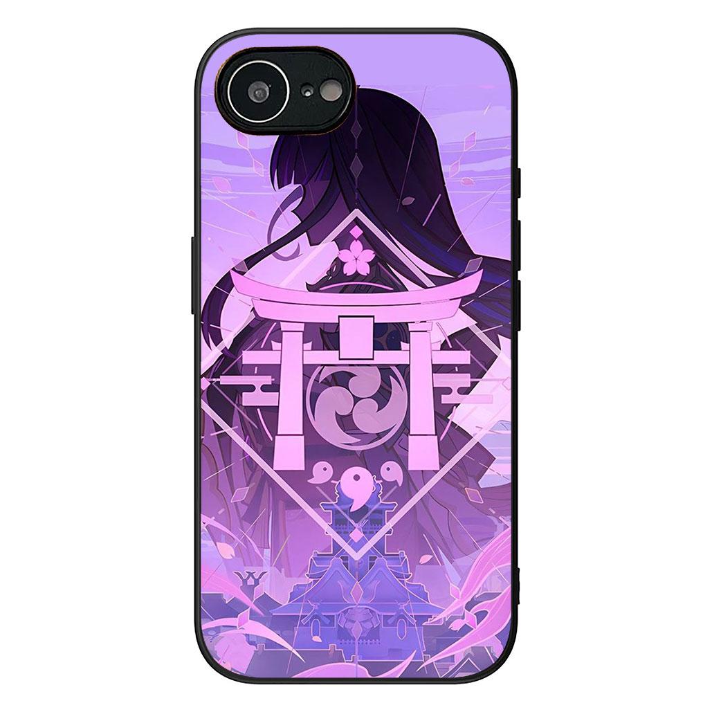 

Genshins Raiden Shogun Impacts Casing Cover for Samsung Galaxy Note 20 9 10 S8 S10 Lite S9 Plus A54 A53 A21S S10E A17 Phone Case Galaxy S8