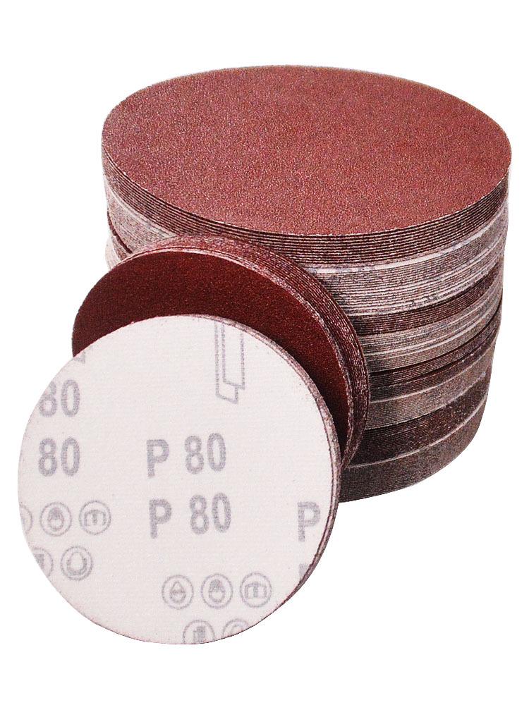 5-inch Self-Adhesive Flocked Sandpaper Disc for Sanding and Grinding (125MM)