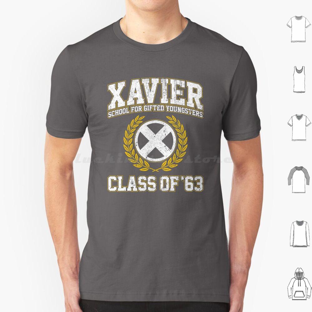 Xavier Class Of 63  Variant  T Shirt Big Size 100 Cotton Comic Book Comics Comic Comic Books Graphic Novels Movie Tv