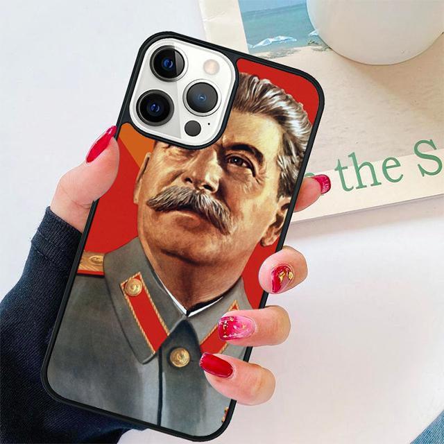 

Soviet Union Leader Stalin Coque Shell For iPhone 17 Air 15 16 14 13 12 Pro Max 11 Pro Max Plus Phone Case Cover iPhone 17