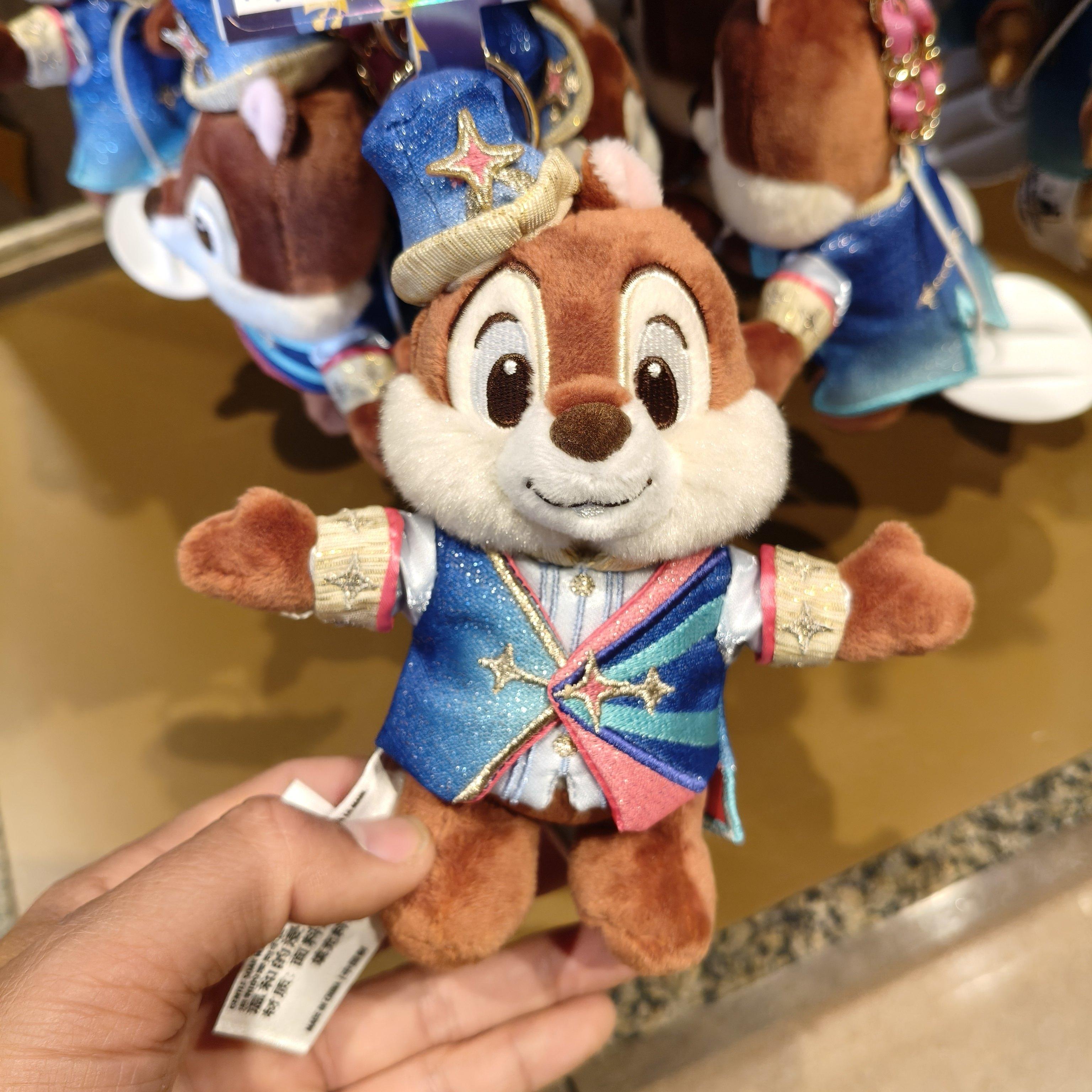 Official  10th Anniversary 2026 Mickey Minnie Donald Daisy Plush Doll Keychain Pendant Cute Bag Charm Gift