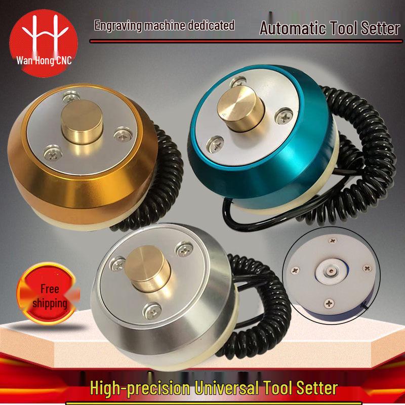 Automatic High-Precision Spindle Tool Setter with Engraving and Z-Axis Functionality - Free Shipping