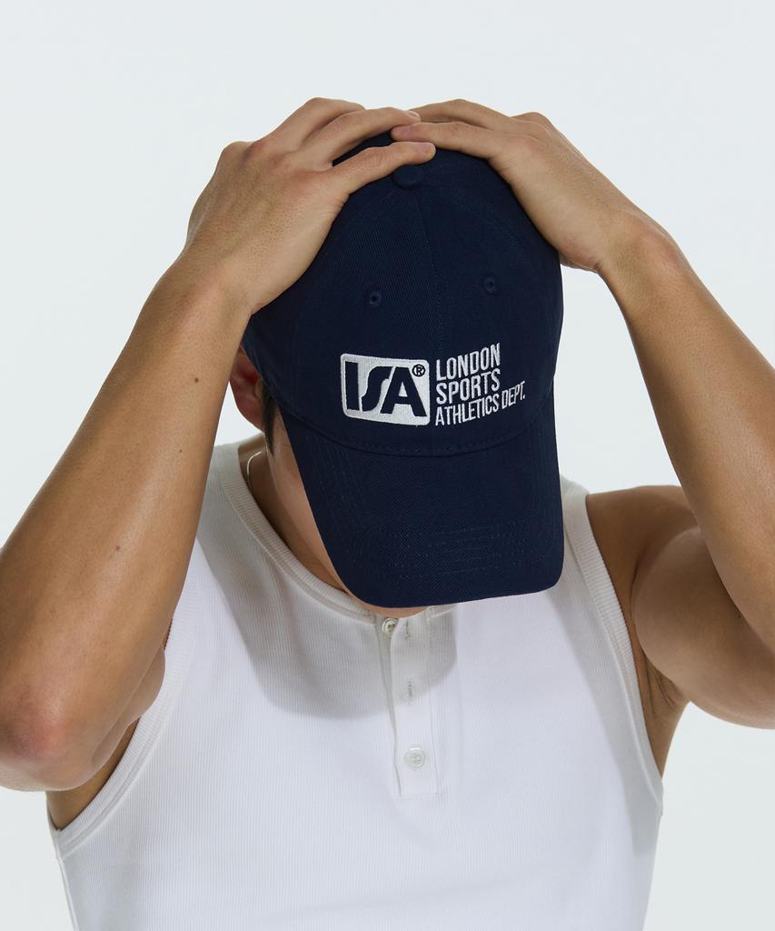 Michikoleondeonseupocheu Lsa Logo Cotton Ball Cap Navy