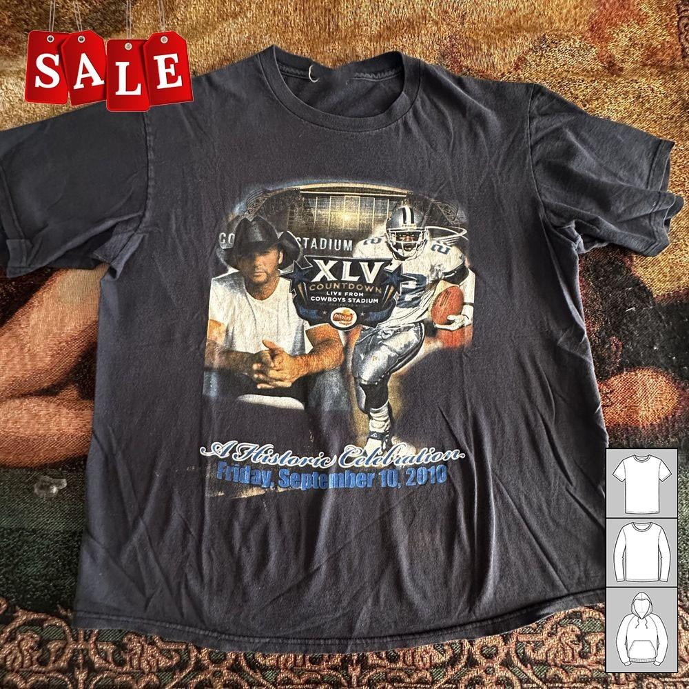 New Emmitt Smith Tim McGraw vintage Christmas Gift Unisex S-5XL Shirt ZO70 Unisex T-Shirt XXXXL