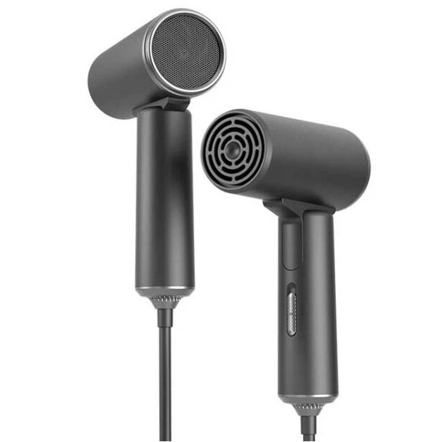 

Folding Handle Hair Dryer with Large Hood, High Power Negative Ion Hair Dryer for Home Use, Fast Drying & Hair Care чорний