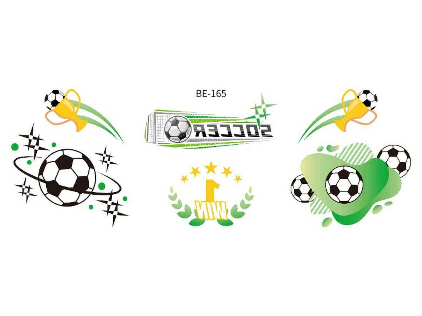 

2026 World Cup Face Stickers: USA-Canada-Mexico Football Tattoo Decals for Cheerleaders and Fans 158*60 mm (OPP bag packaging)