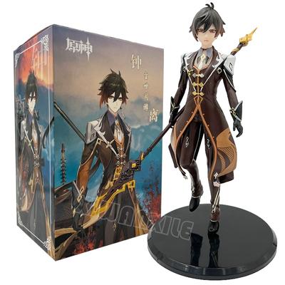 19cm Genshin Impact Zhongli Anime Figurka Genshin Impact Xiao Vigilant Yaksha akční figurka Klee / figurka Qiqi Sběratelská panenka