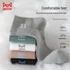 MIIOW Men's Cotton Anti-Odor Antibacterial Mid-Calf Socks (5 Pairs)
