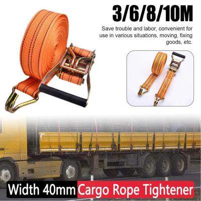 3/6/8/10 Meter Schnalle Spanngurt Ladungsgurte für Auto Motorrad Fahrrad LKW Zurrgurt Seil Befestigung Verdickter Spanngurt