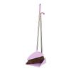 Miaojie Soft Bristle Broom and Dustpan Set