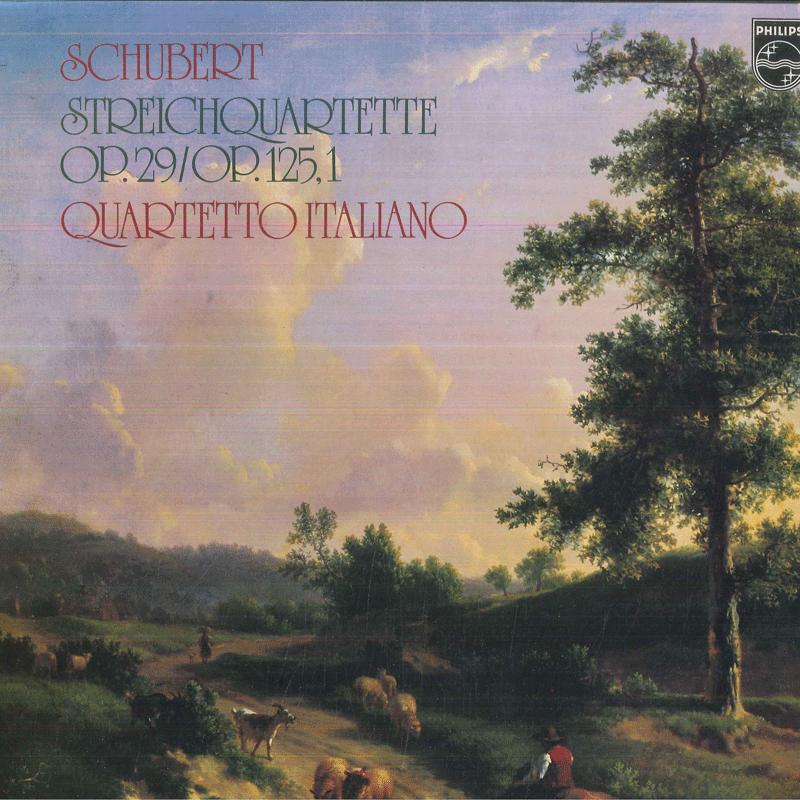 

LP Record QUARTETTO ITALIANO Schubert Streichquartette Op 29 Op 9500078 PHILIPS 197 Germany Classical Used