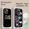 H-hero Acade-my Hot Anime Poster Phone Case For iPhone 17 16 15 14 13 12 Plus Pro Max High-end Luxury Magsafe Sheepskin