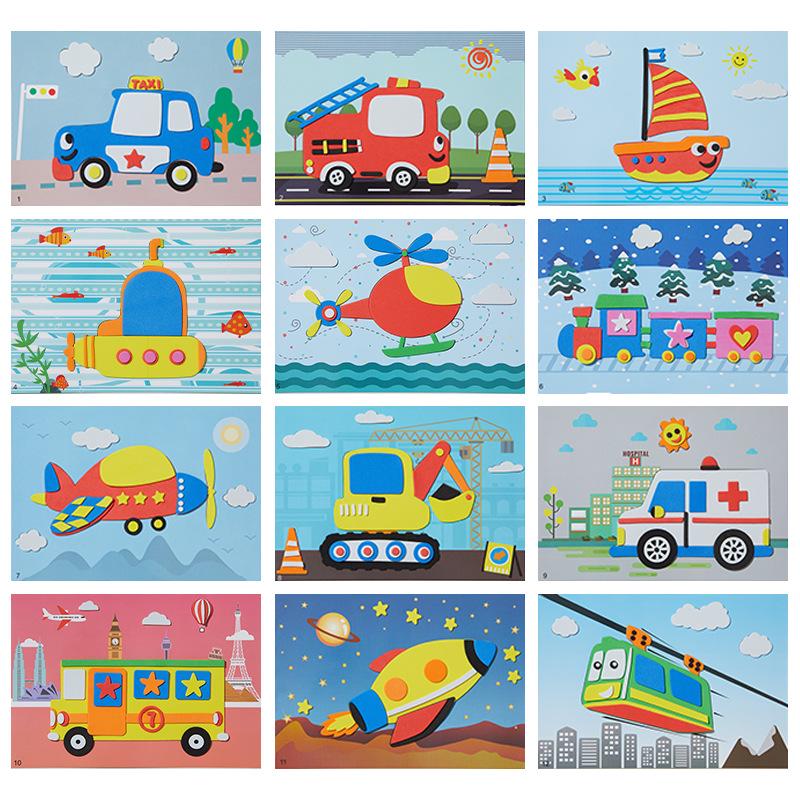 

Набор для 3D стереоскопической пастообразной живописи для детей - Креативная развивающая игрушка