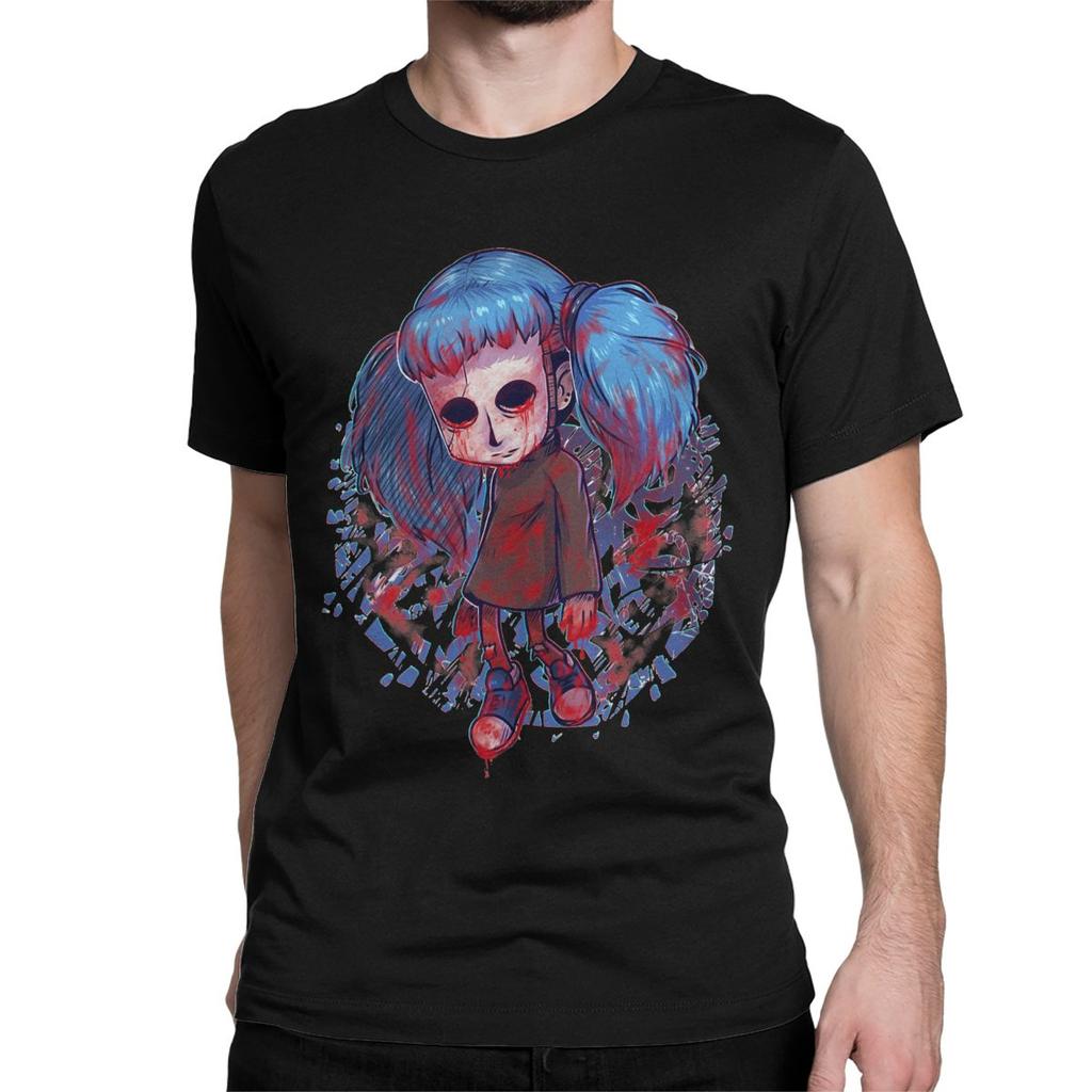 Sal Fisher Game Gothic Larry Sanitys Fall TShirt Men Women Sally Face Leisure Cotton Tees  Short Sleeve T Shirt Printed Tops