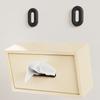 2Pcs/Set Strong Magnetic Adsorption Magnetic Remote Control Holder Self-Adhesive Magnetic Absorption Nanopatch