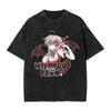 High School DxD Rias Gremory Anime Graphic Unisex Heavy Cotton Vintage Black Streetwear T-Shirt