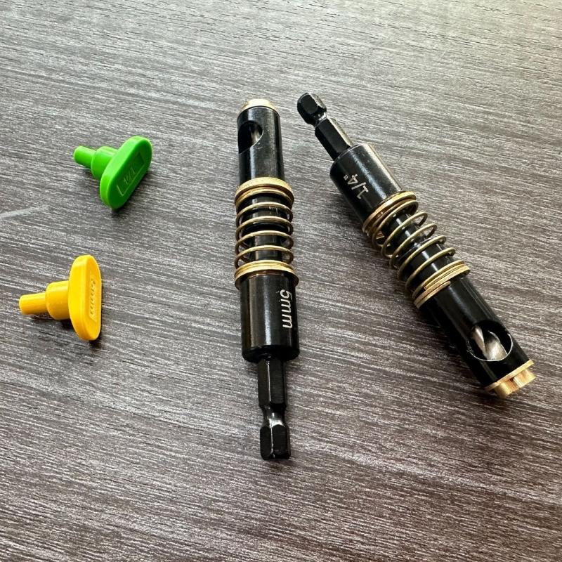 Hinge Installation Guide Tool Includes Auto Alignings Drill Bit and Closed Compartment Organization