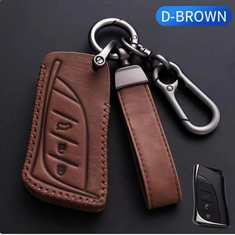 Lexus NX ES UX US RC LX GX IS RX 200 250h 350h LS 450h 260h 300h UX200 gewachstes Leder Schlüsseletui Abdeckung Schlüsselanhänger