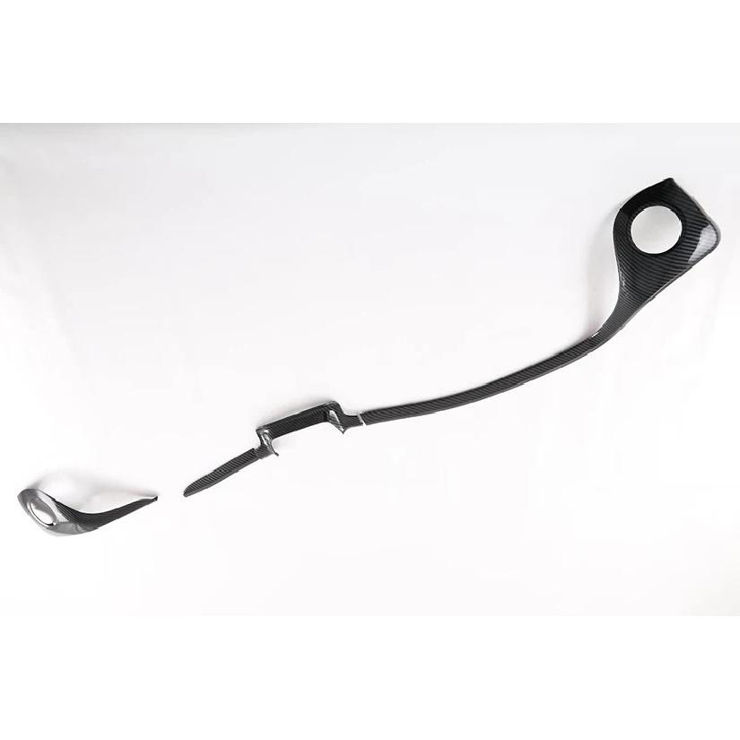 For BYD ATTO 3 Yuan Plus Car Accessories Carbon Fiber Style Center Console Interior trument Panel Around Trim