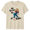 My Garden My Rules Gardener Pinup Girl Gardening Hobby TShirt