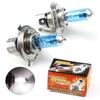 2PCS H4 Halogen Headlight 100W Car Xenon Gas Headlamp For Cars 12V 6000K Lamp Bulbs Blue Shell