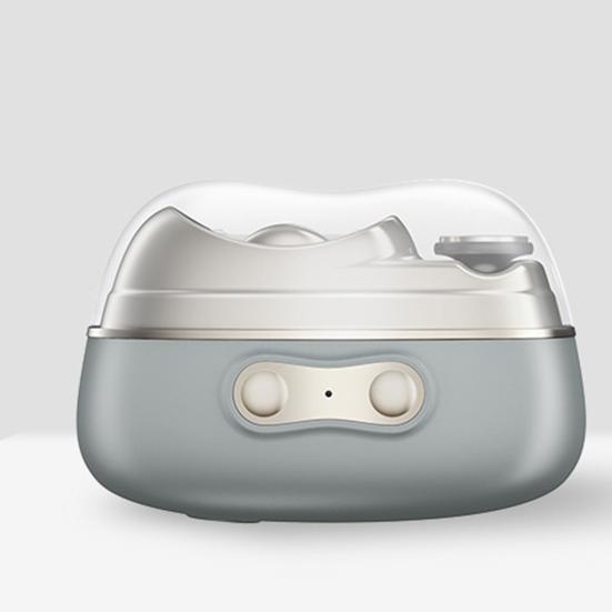 Smart Nail Clipper with LED Light USB Rechargeable Portable Electric Nail Grinder Ergonomic Design Automatic