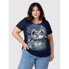 T-shirt da Donna Estive Casual Manica Corta Top Girocollo T-shirt Moda Streetwear Abbigliamento Oversize Femminile T-shirt con Gatto Cartone Animato