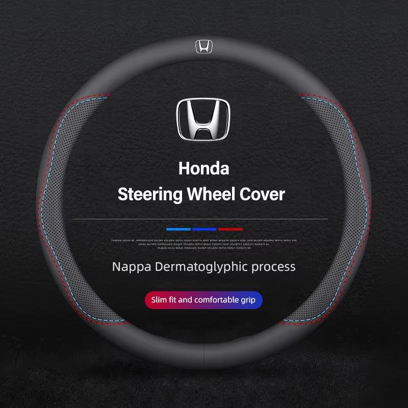 Honda Dedicated Steering Wheel Cover Car Interior Accessories For Honda Accord Civic Fit Jazz Pilot CRV Odyssey Passport 5th CRZ LV4