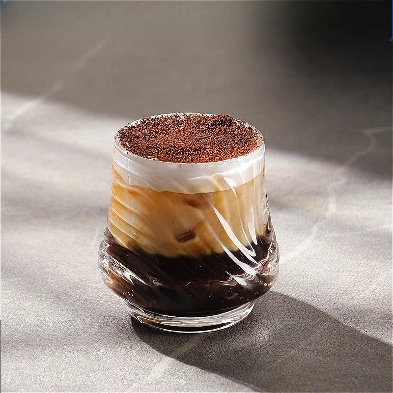 2pcs Sets Wine Glasses Home Vintage Glass Cup Brandy Glass Party Creative Beer Cup Coffee Mug Drinking Glasses Bar Accessories