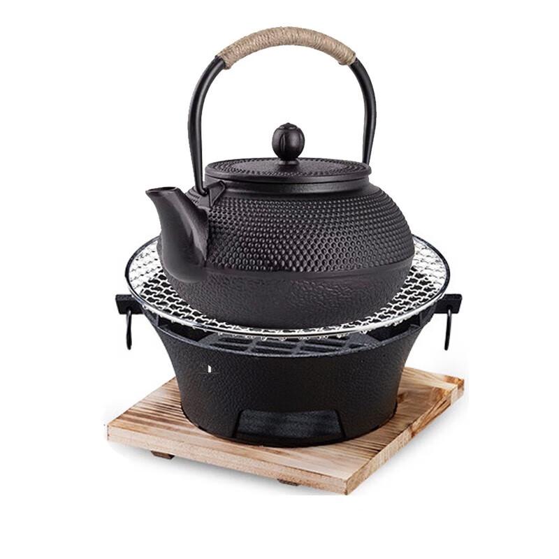 

Feitule Luxury Cast Iron Hearth Charcoal Grill Set