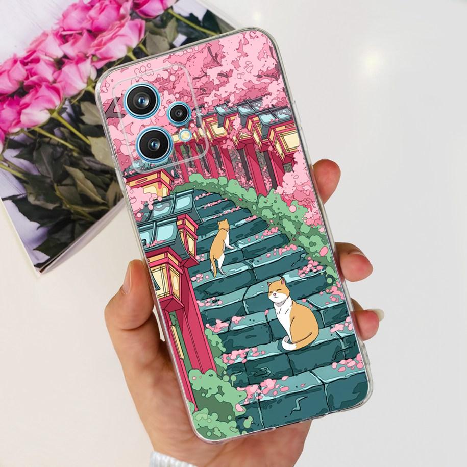 For OPPO Realme 9 Pro Plus 5G Case RMX3392 Fashion Butterfly Silicone Soft Cover For Realme 9 Pro+ Case Realme9 Shockproof Funda