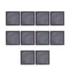 10Pcs Fan Dust Filter Mesh PVC Magnetic Frame PC Computer Case Cover 140mm Black