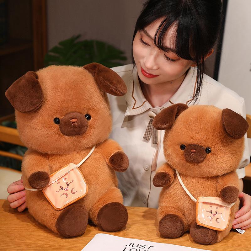 Potato Dog Plush Doll Milk Cute Puppy Dog Dumpling Doll Children Sleep Soothing Doll Birthday Gift