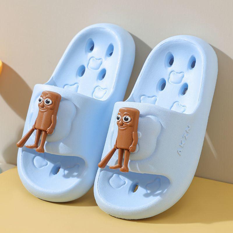 Children's Quick-Dry Anti-Slip Bathroom Slippers - Boys & Girls Summer Shower Sandals