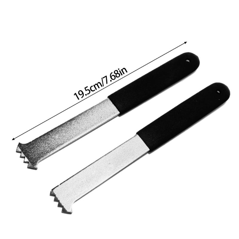 2Pcs Multiple Surfaces Pavers Extraction Set Nonslip Pavers Puller  for Efficient Brick and Stone Demolitions in Garden