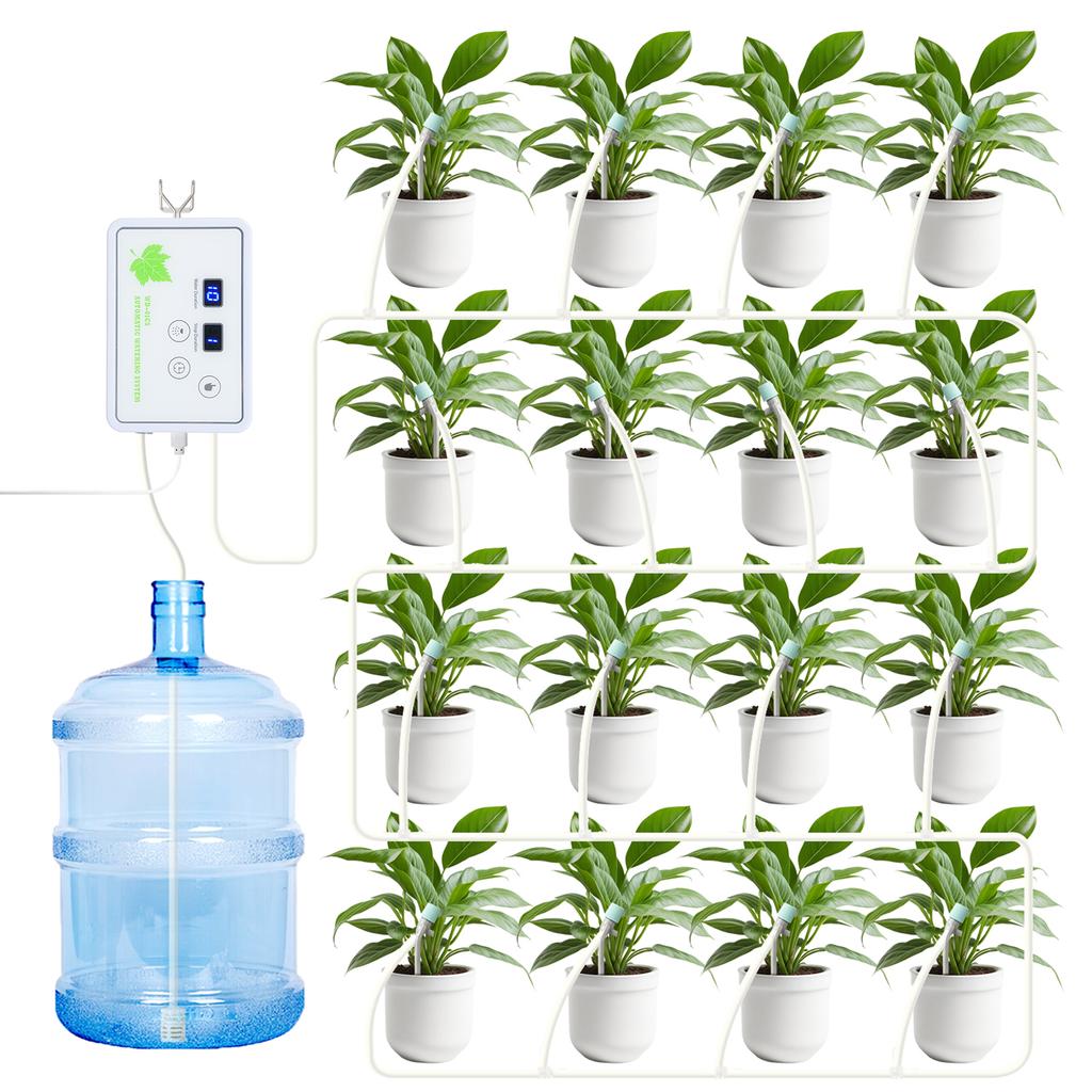 Automatic Watering System Timeable Plant Waterer Self Locking Interface Built In Self Priming Pump Intelligent Timed