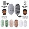 1Pcs Professional Curly African Hair Twist Brush Magic Coil Wave Wave Reusable Dreadlock Afro Hairbrush Curler Hair Styling Tool
