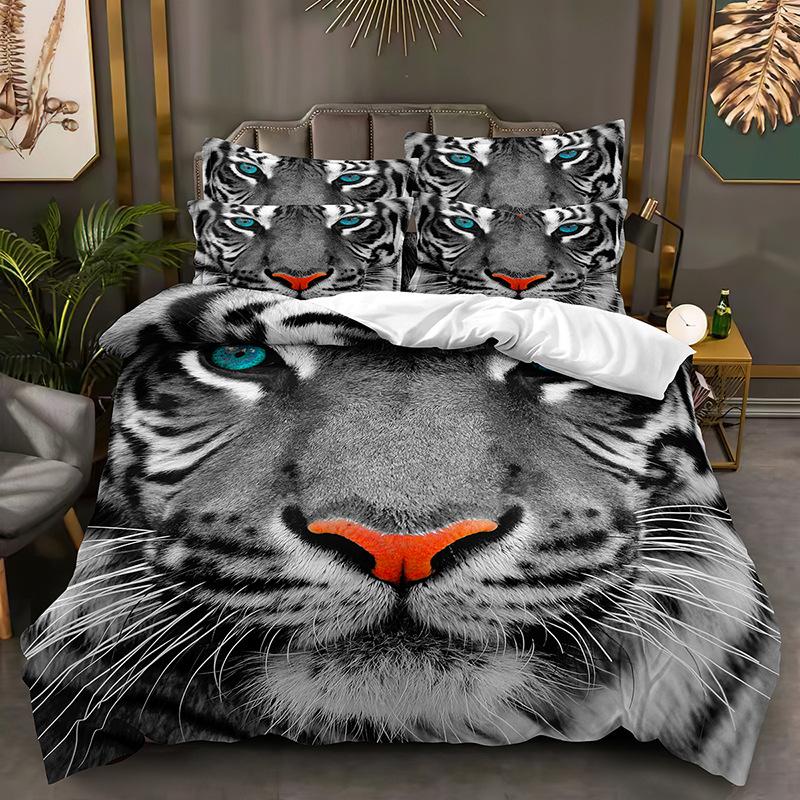 

Модний технологічний друк, 3D цифровий друк, постільна білизна, підковдри, наволочки, трикомпонентні набори 70 * 133Cm two-piece set